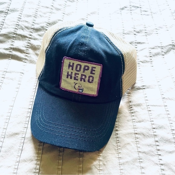 NWT RELAY FOR LIFE "HOPE HERO"  Mesh Back Baseball Cap - American Cancer Society - Picture 3 of 6